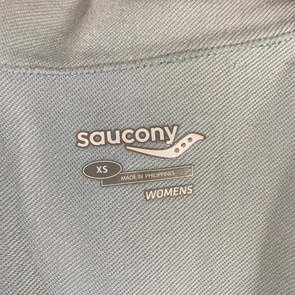 Saucony Full Zip Geo Print Running Jacket - Picture 5 of 7